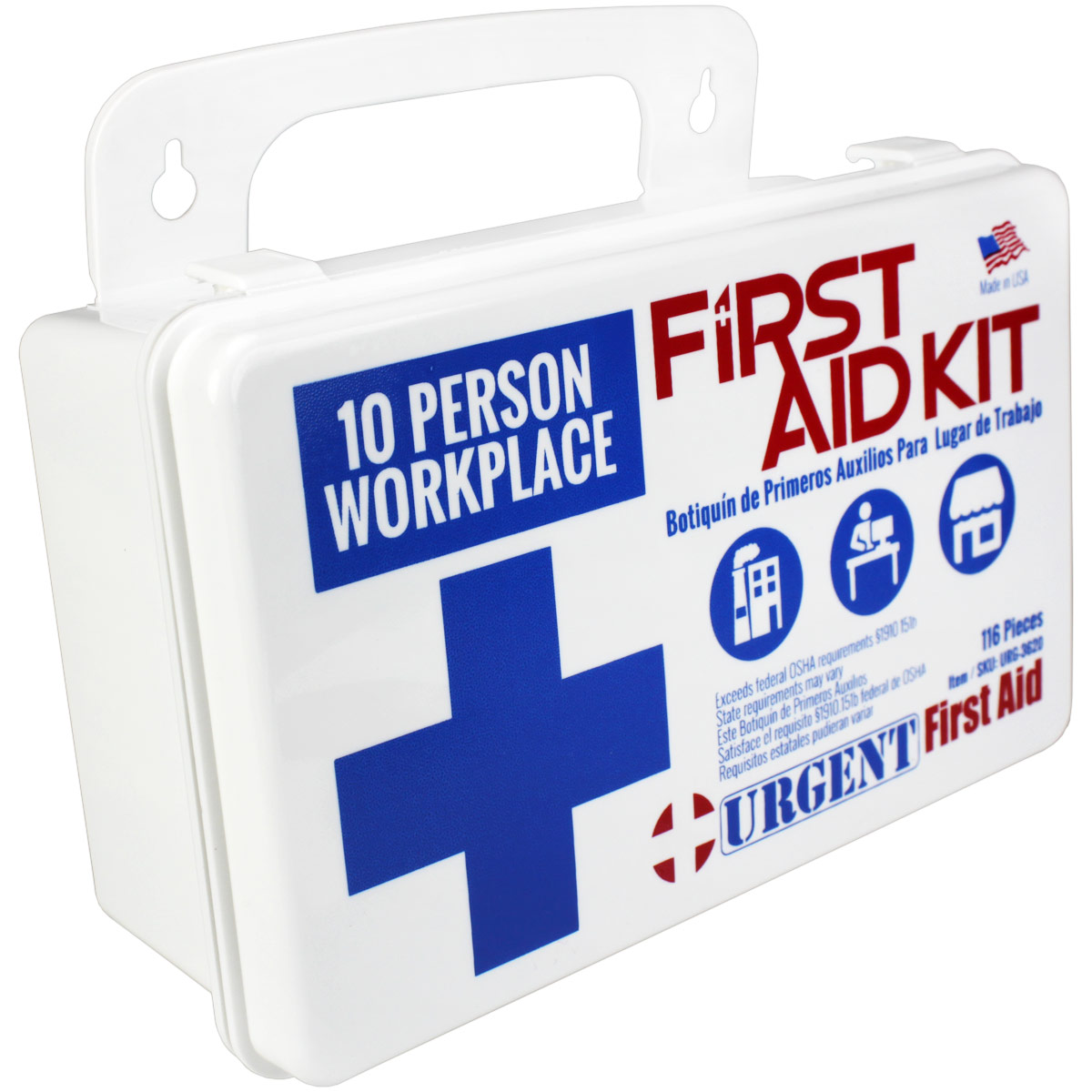 10 Person, 116 Piece Bulk Workplace First Aid Kit - Image 4