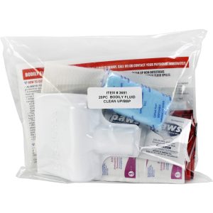 Alternative view of 22 Piece Bodily Fluid Clean Up Pack / Bloodborne Pathogen Spill Kit